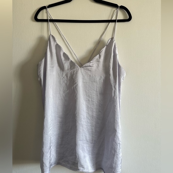 Intimately Free People Light Blue/Purple Dainty Strappy Tank Top Size Medium EUC - Picture 3 of 8
